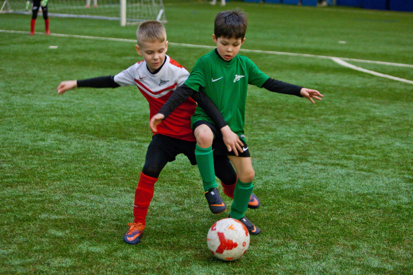 Весенний чемпионат филиалов «Газпром»-Академии U-8: первый день