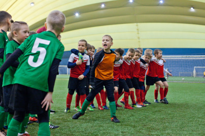 Весенний чемпионат филиалов «Газпром»-Академии U-8: первый день