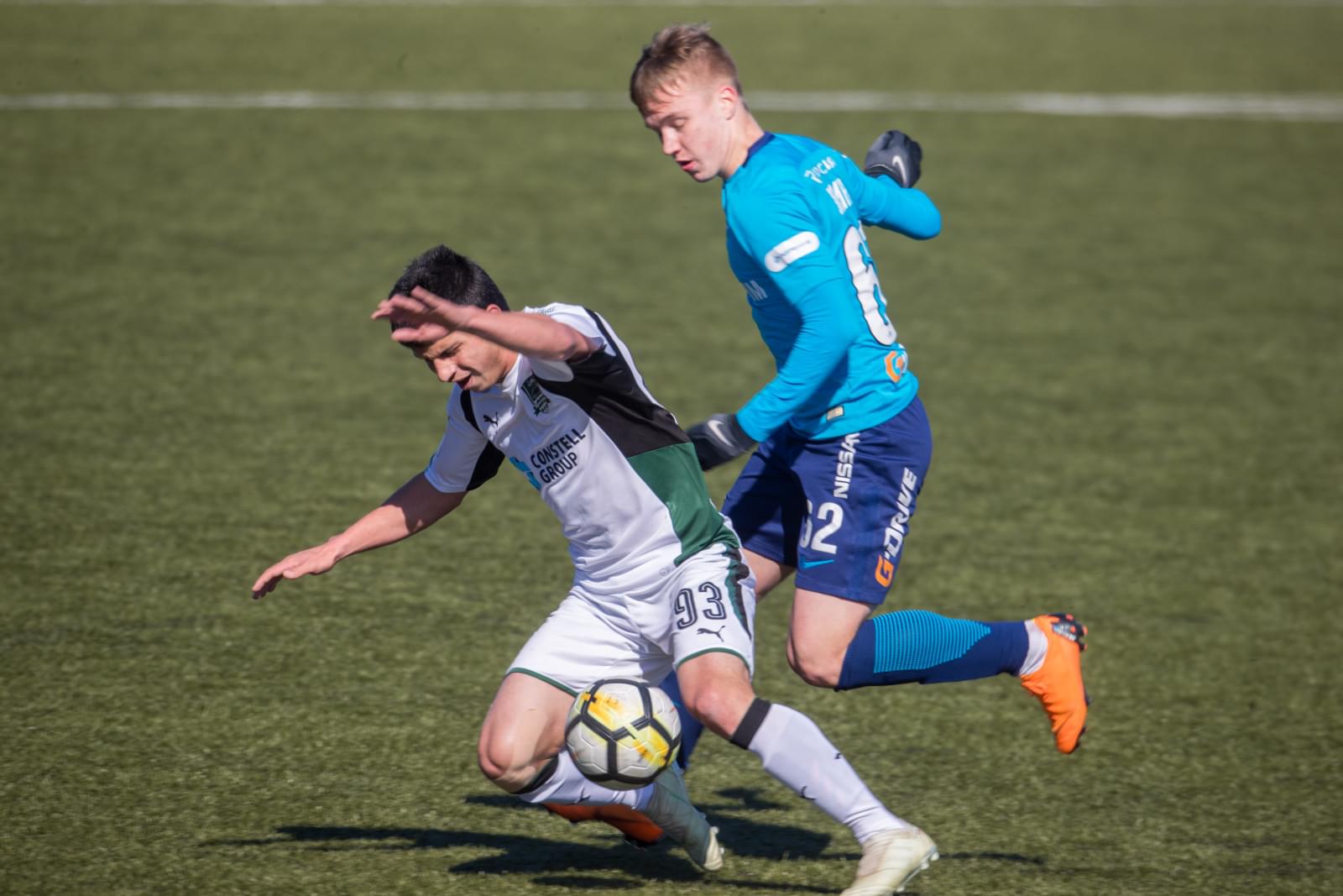 РОСГОССТРАХ-Первенство молодежных составов 2017/18, «Зенит»-м — «Краснодар»-м