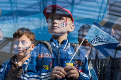 Фан-променад на матче «Зенит» — «Анжи»