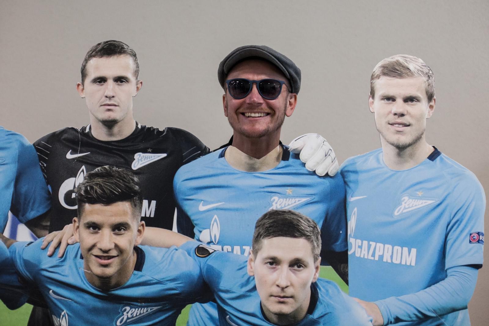 Фан-променад на матче «Зенит» — «Анжи»