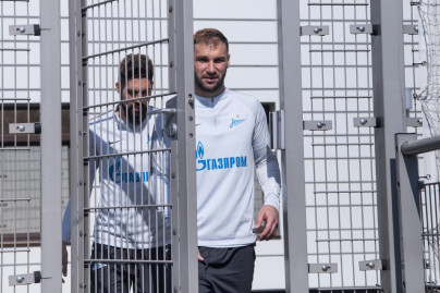 «Зенит» начал подготовку к матчу с «Динамо»