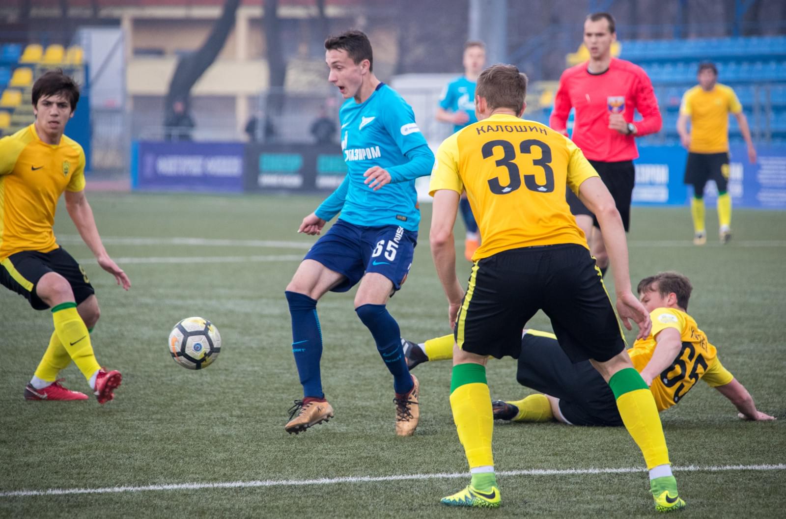 РОСГОССТРАХ-Первенство молодежных составов 2017/18, «Зенит»-м — «Анжи»-м