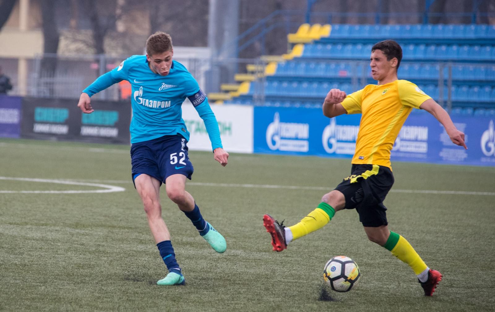 РОСГОССТРАХ-Первенство молодежных составов 2017/18, «Зенит»-м — «Анжи»-м