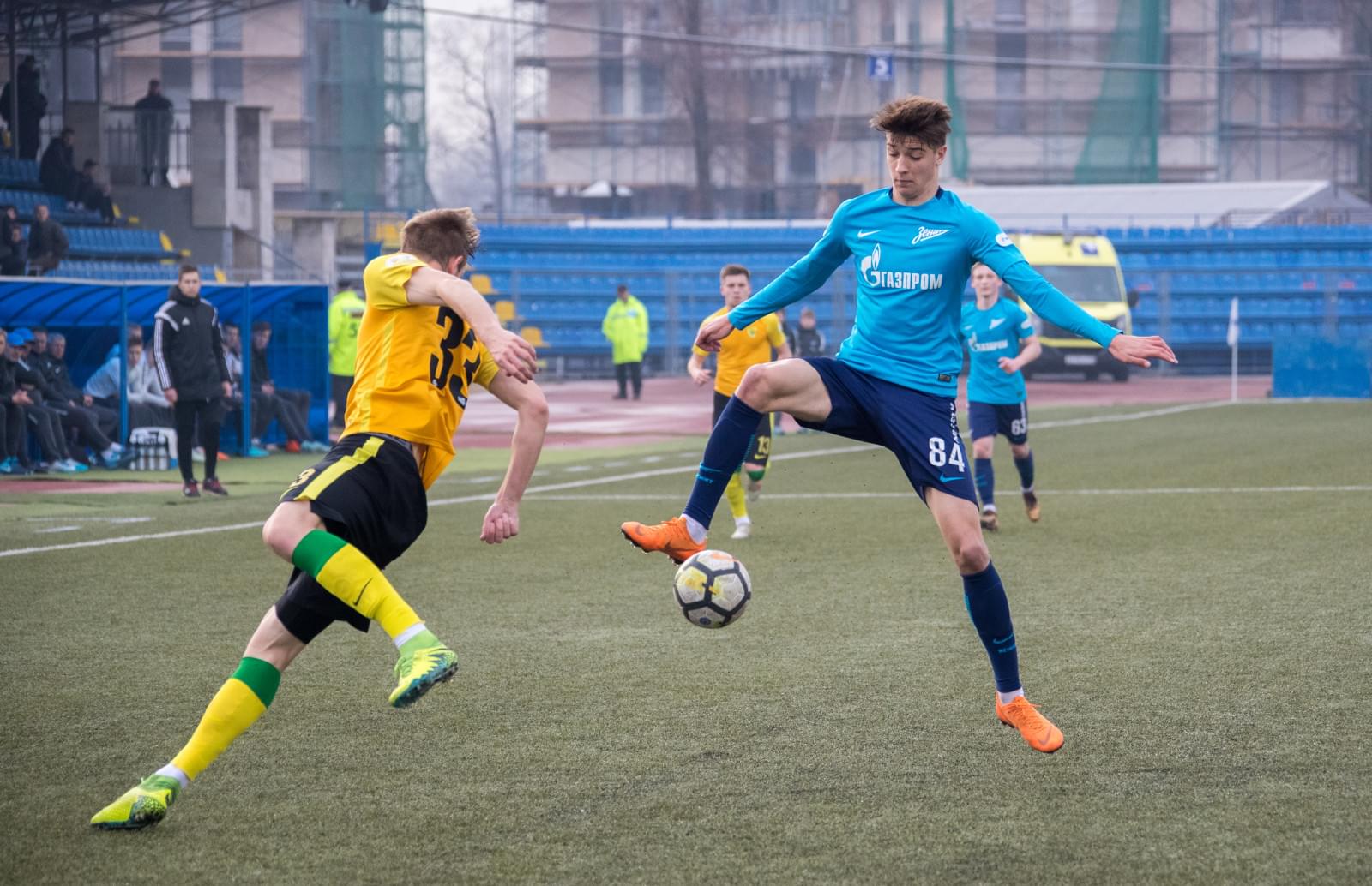 РОСГОССТРАХ-Первенство молодежных составов 2017/18, «Зенит»-м — «Анжи»-м