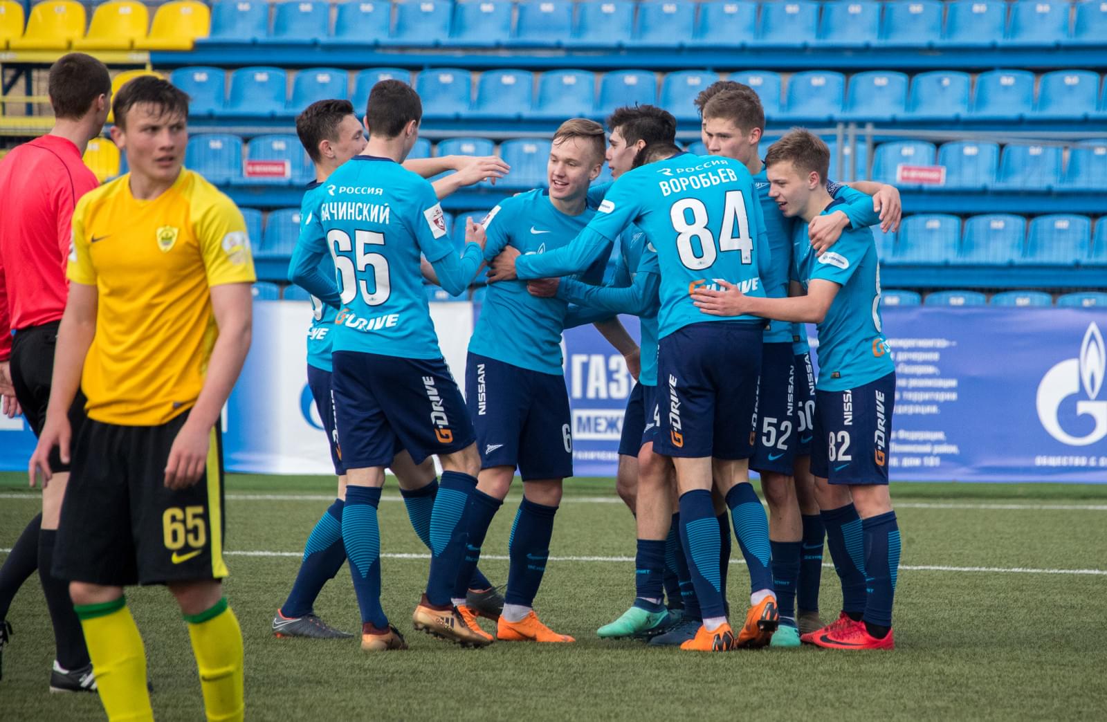 РОСГОССТРАХ-Первенство молодежных составов 2017/18, «Зенит»-м — «Анжи»-м