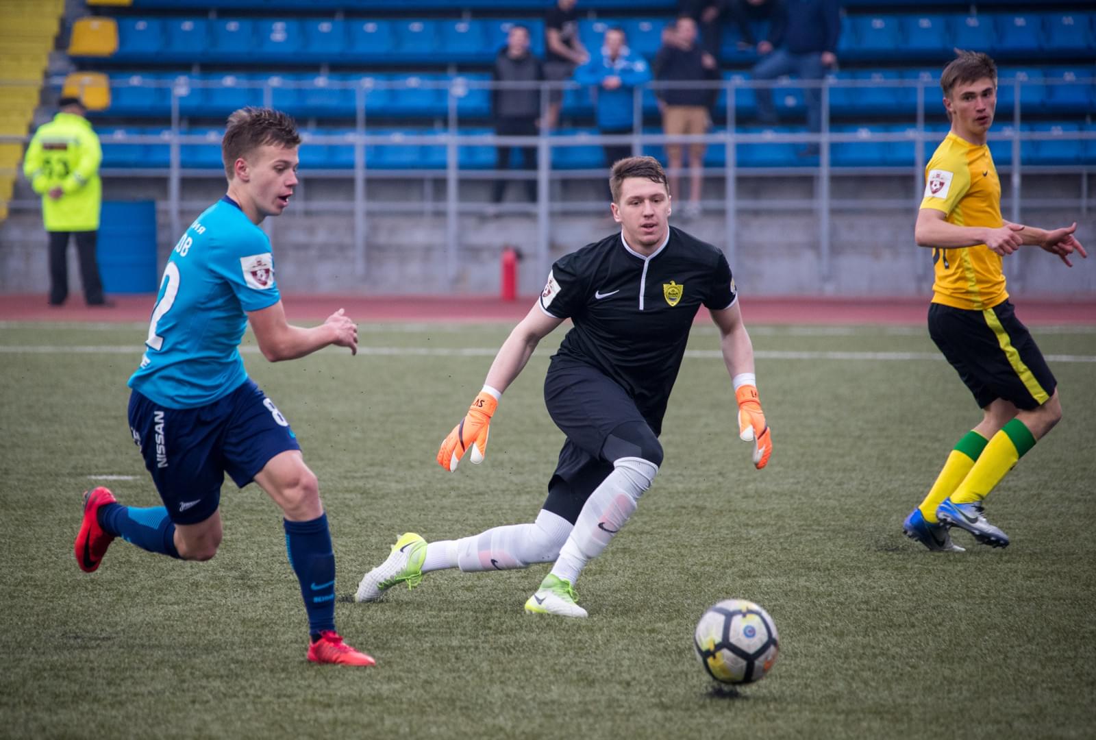 РОСГОССТРАХ-Первенство молодежных составов 2017/18, «Зенит»-м — «Анжи»-м