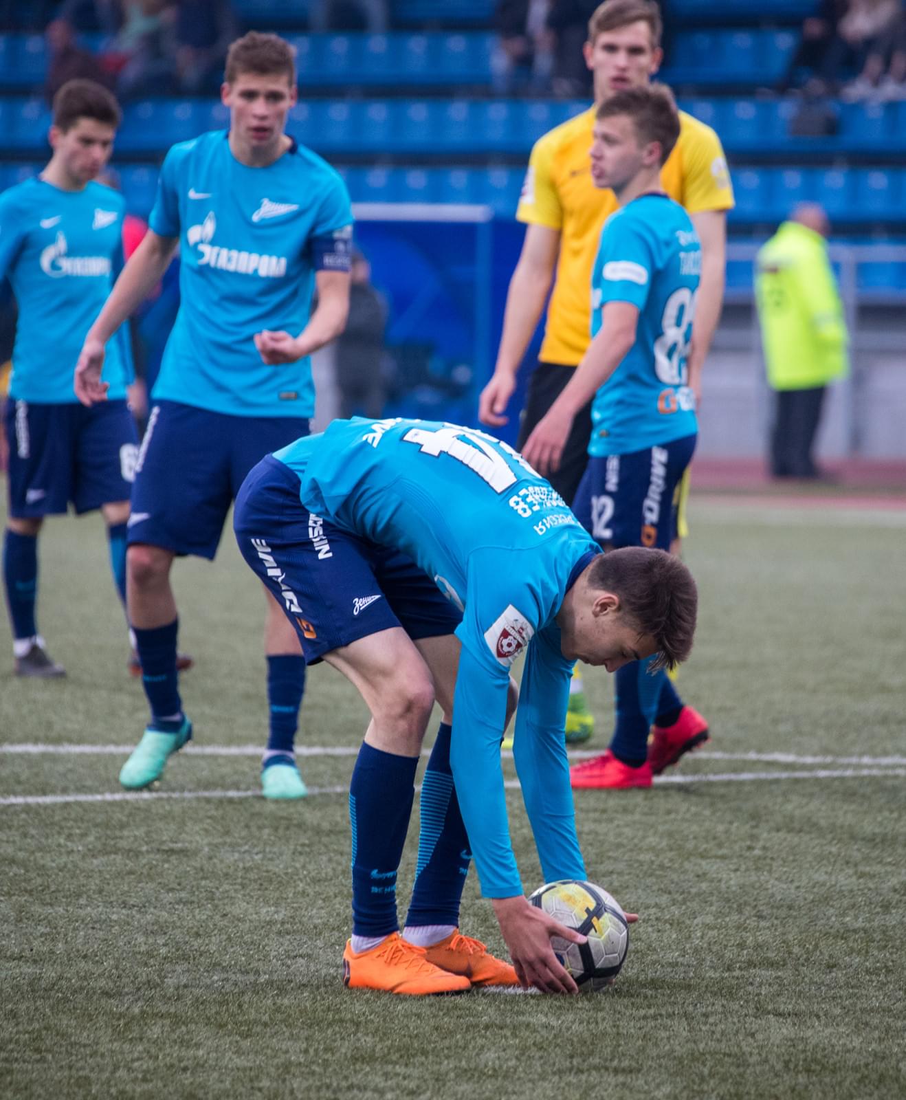 РОСГОССТРАХ-Первенство молодежных составов 2017/18, «Зенит»-м — «Анжи»-м