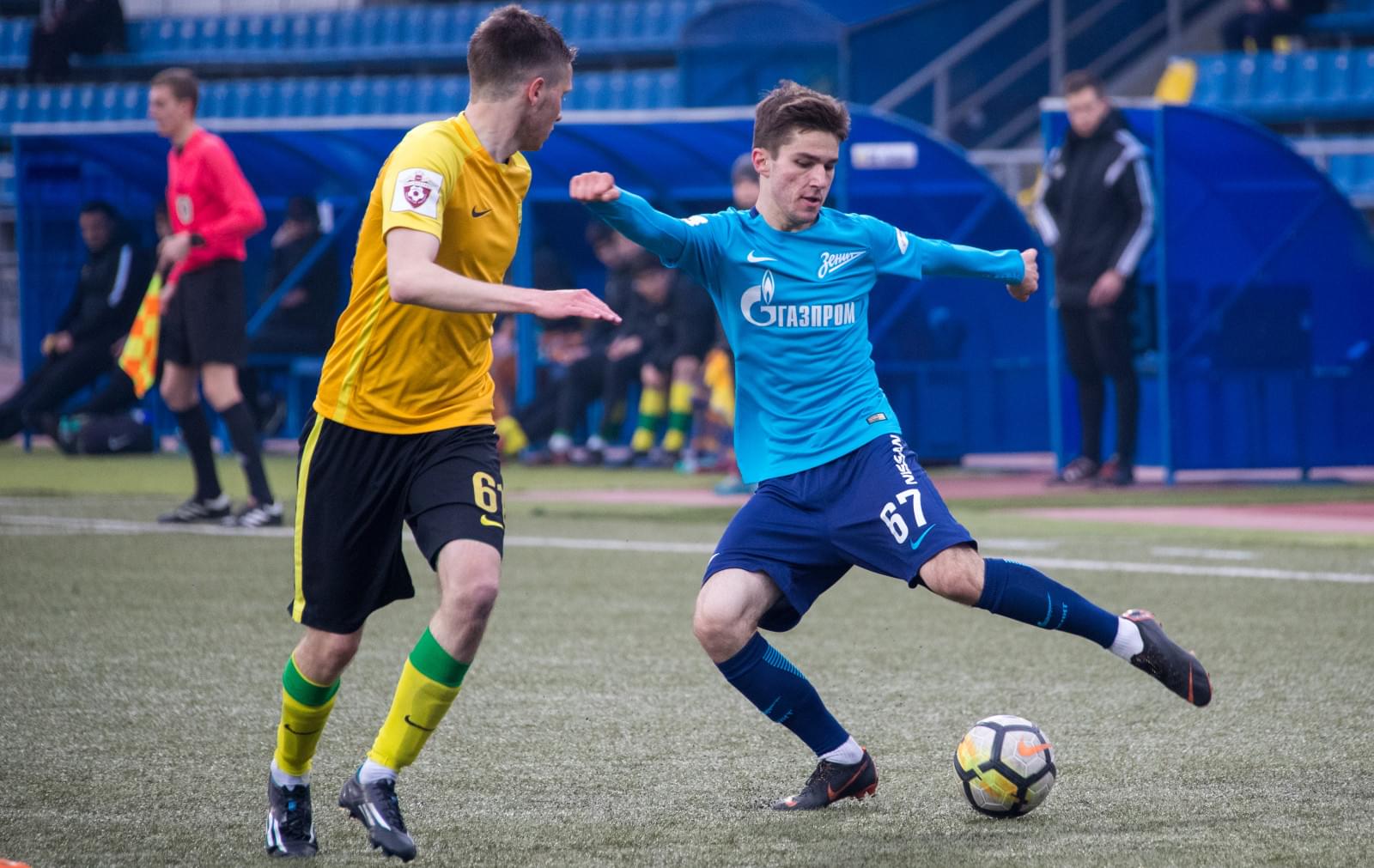 РОСГОССТРАХ-Первенство молодежных составов 2017/18, «Зенит»-м — «Анжи»-м