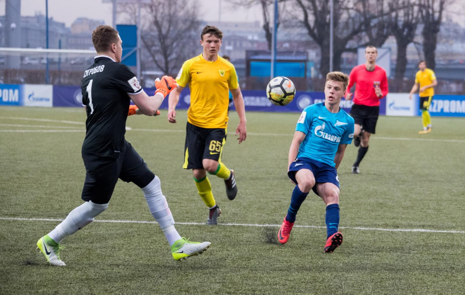 РОСГОССТРАХ-Первенство молодежных составов 2017/18, «Зенит»-м — «Анжи»-м