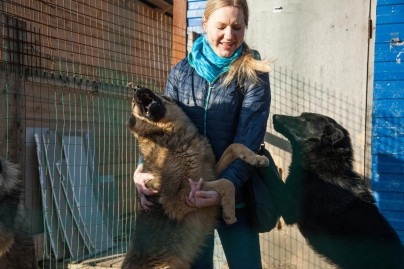 «Марафон добра»: волонтеры в приюте для животных «Друг»