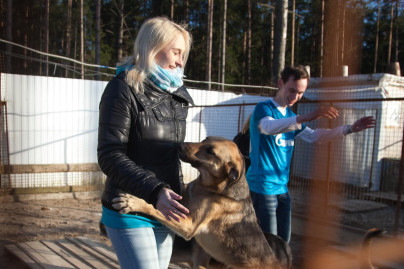 «Марафон добра»: волонтеры в приюте для животных «Друг»