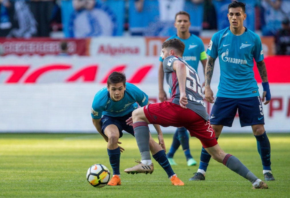 РОСГОССТРАХ-Чемпионат России  2017/18, «Локомотив» — «Зенит»