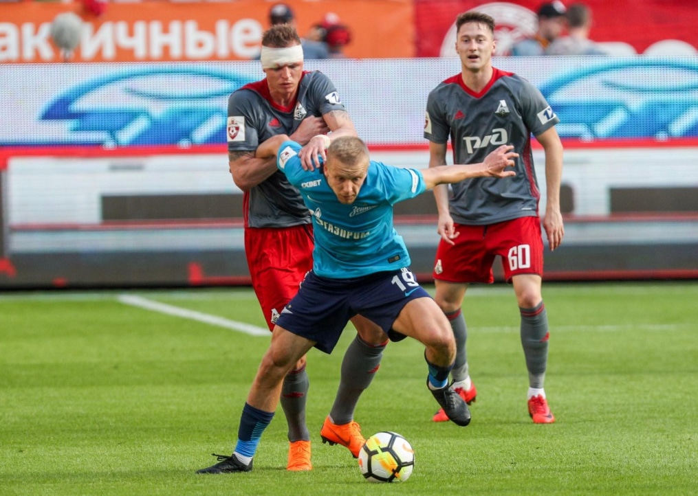 РОСГОССТРАХ-Чемпионат России  2017/18, «Локомотив» — «Зенит»