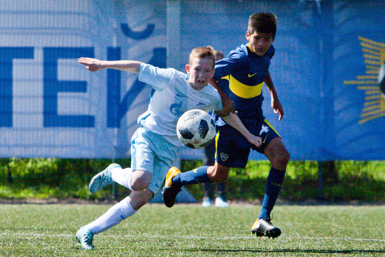 Полуфинал турнира памяти Льва Бурчалкина «Зенит» U-13 — «Бока Хуниорс»