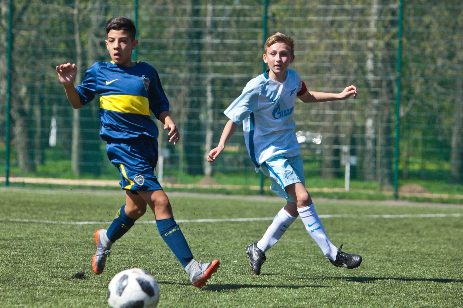 Полуфинал турнира памяти Льва Бурчалкина «Зенит» U-13 — «Бока Хуниорс»