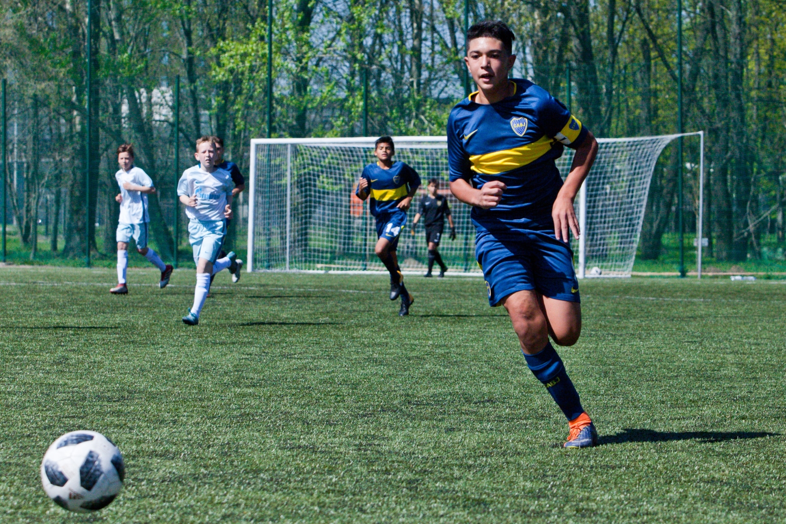 Полуфинал турнира памяти Льва Бурчалкина «Зенит» U-13 — «Бока Хуниорс»