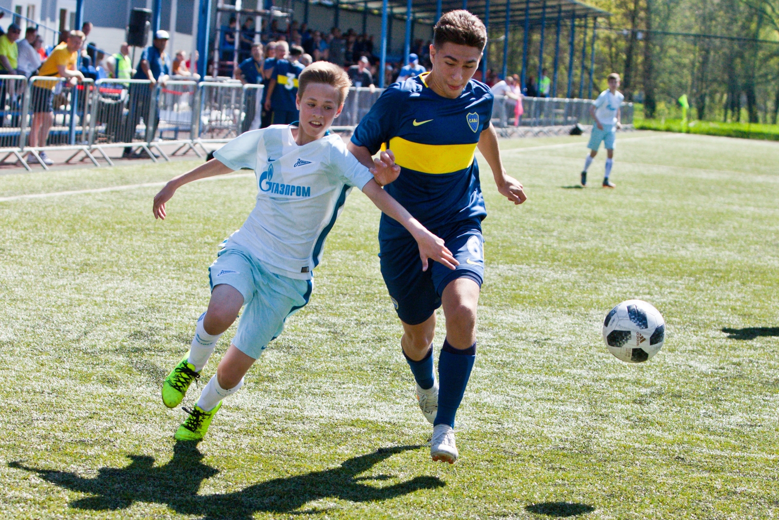 Полуфинал турнира памяти Льва Бурчалкина «Зенит» U-13 — «Бока Хуниорс»