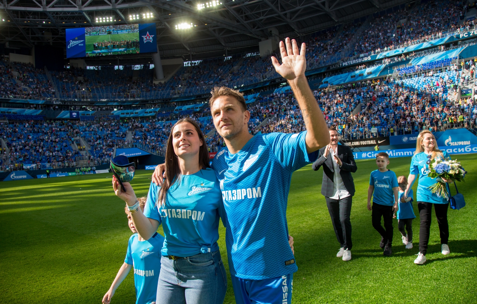 Доменико Кришито и Виктор Файзулин попращались с «Зенитом»