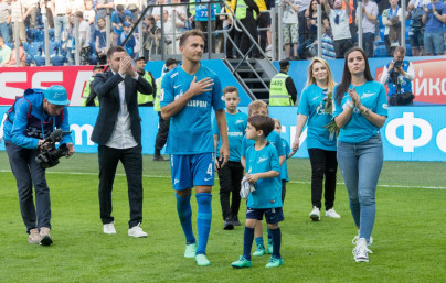 Доменико Кришито и Виктор Файзулин попращались с «Зенитом»