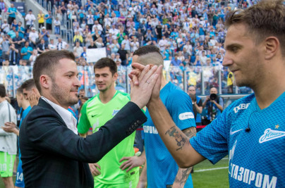 Доменико Кришито и Виктор Файзулин попращались с «Зенитом»