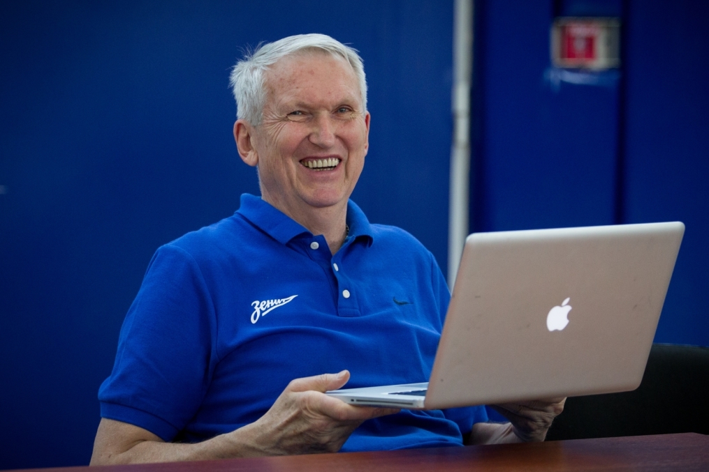 Первая тренировка БК «Зенит» перед «Финалом Четырех» Единой лиги ВТБ