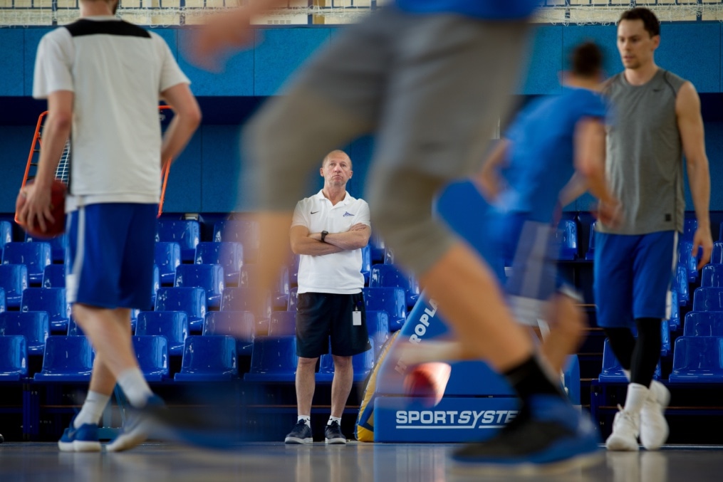 Первая тренировка БК «Зенит» перед «Финалом Четырех» Единой лиги ВТБ