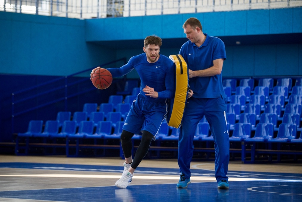 Первая тренировка БК «Зенит» перед «Финалом Четырех» Единой лиги ВТБ