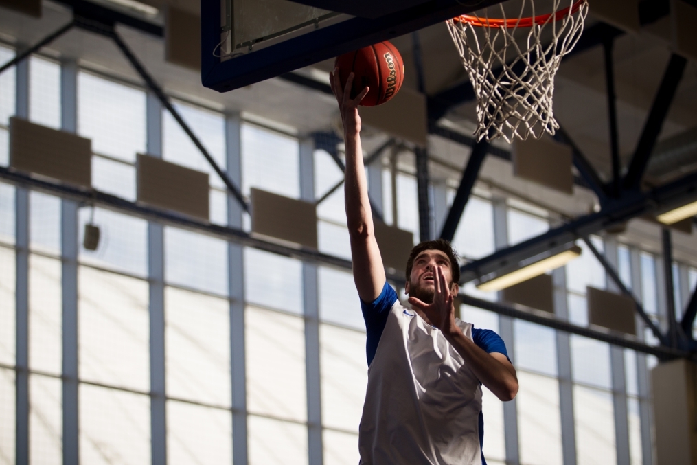 Первая тренировка БК «Зенит» перед «Финалом Четырех» Единой лиги ВТБ