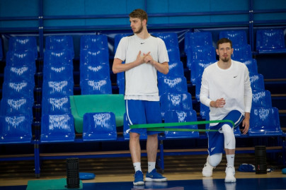 Первая тренировка БК «Зенит» перед «Финалом Четырех» Единой лиги ВТБ