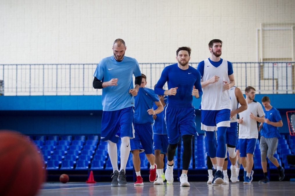 Первая тренировка БК «Зенит» перед «Финалом Четырех» Единой лиги ВТБ