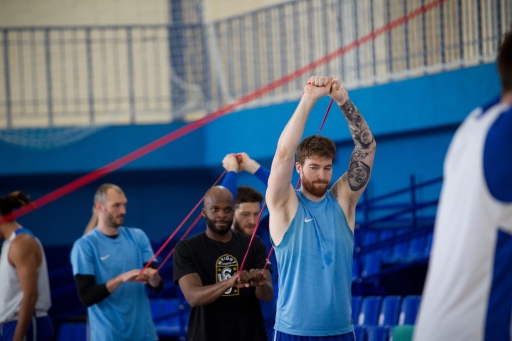 Первая тренировка БК «Зенит» перед «Финалом Четырех» Единой лиги ВТБ