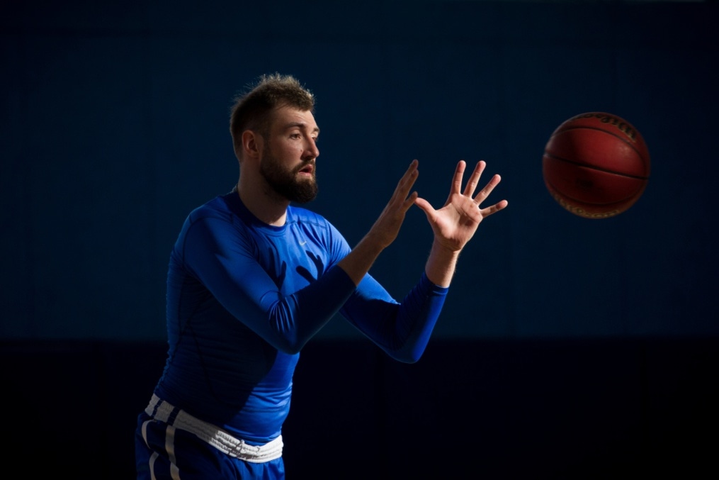 Первая тренировка БК «Зенит» перед «Финалом Четырех» Единой лиги ВТБ