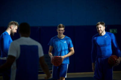 Первая тренировка БК «Зенит» перед «Финалом Четырех» Единой лиги ВТБ