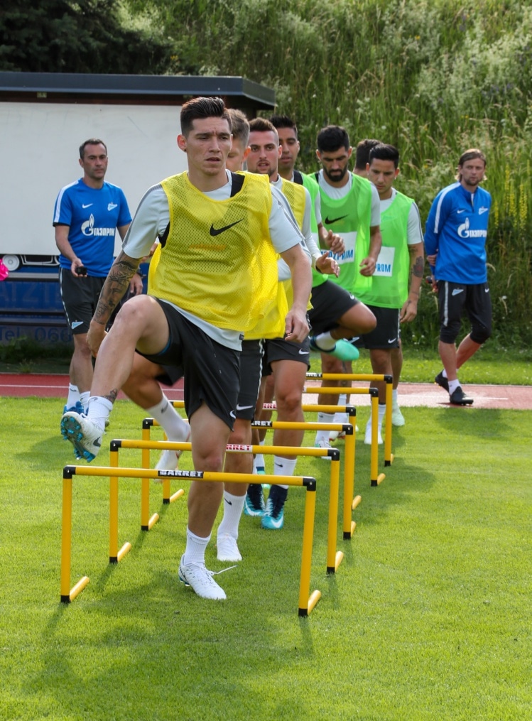 «Газпром» — тренировочные сборы в Австрии: 19 июня, вечерняя тренировка