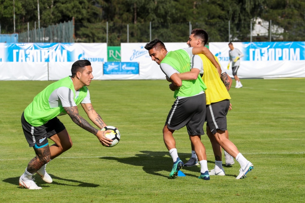 «Газпром» — тренировочные сборы в Австрии: 19 июня, вечерняя тренировка