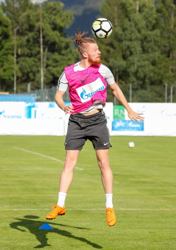 «Газпром» — тренировочные сборы в Австрии: 19 июня, вечерняя тренировка