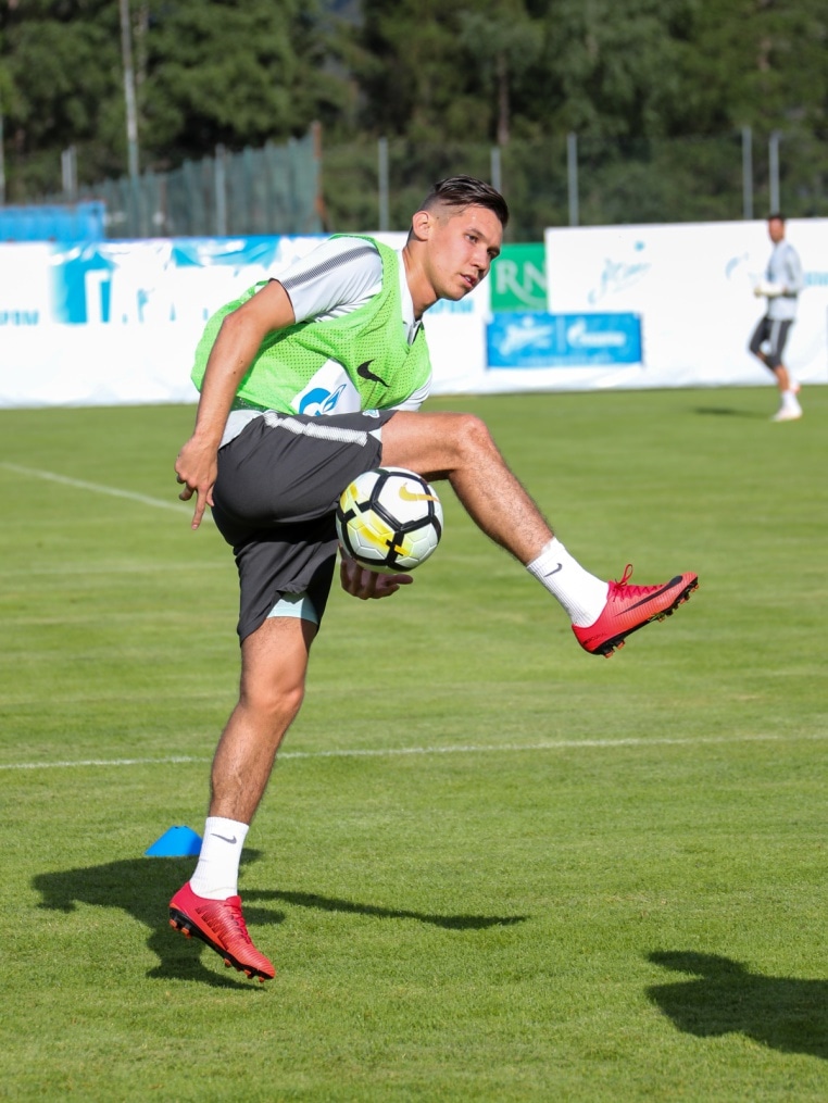 «Газпром» — тренировочные сборы в Австрии: 19 июня, вечерняя тренировка