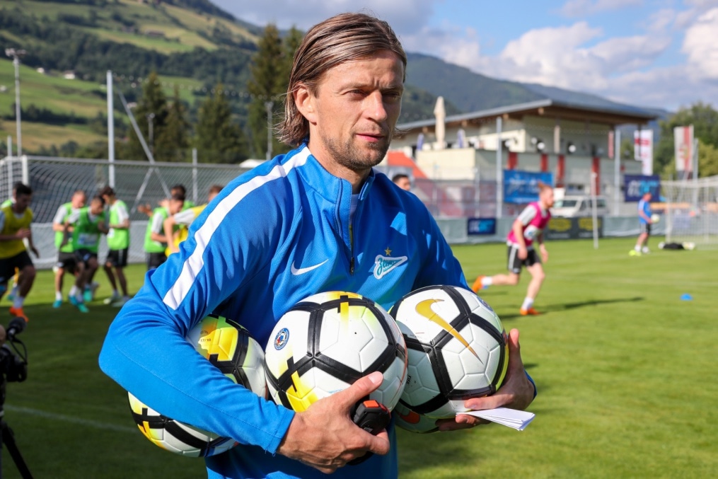 «Газпром» — тренировочные сборы в Австрии: 19 июня, вечерняя тренировка