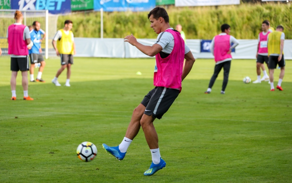 «Газпром» — тренировочные сборы в Австрии: 19 июня, вечерняя тренировка