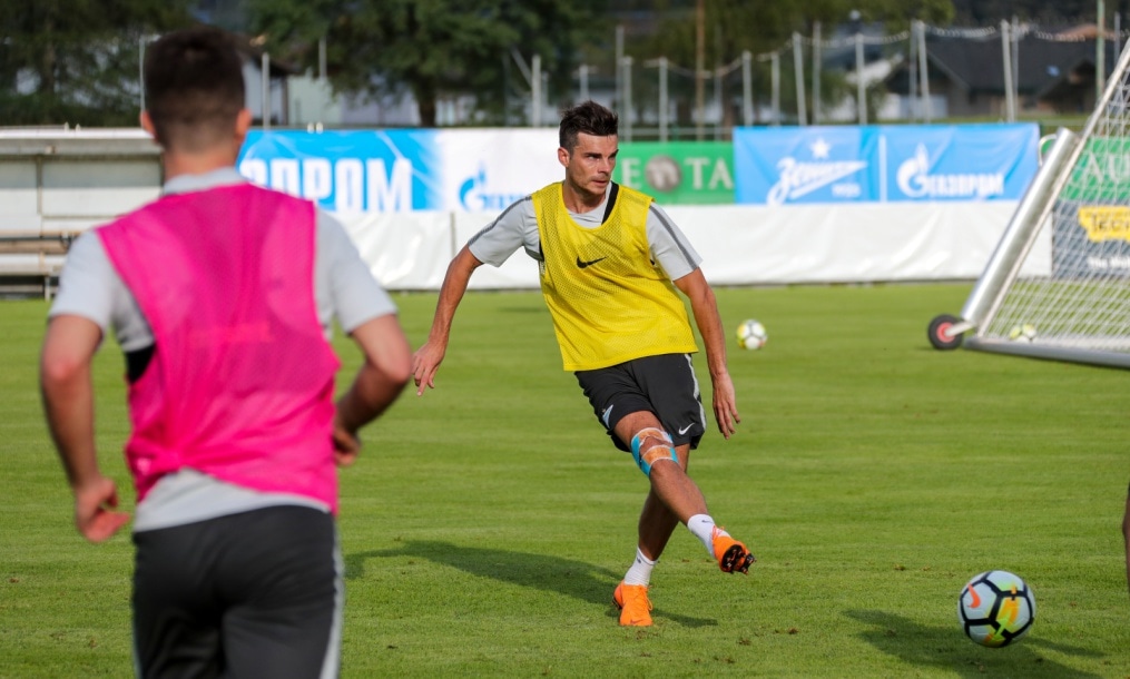 «Газпром» — тренировочные сборы в Австрии: 19 июня, вечерняя тренировка