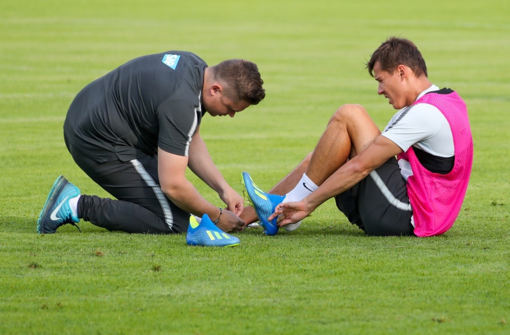 «Газпром» — тренировочные сборы в Австрии: 19 июня, вечерняя тренировка