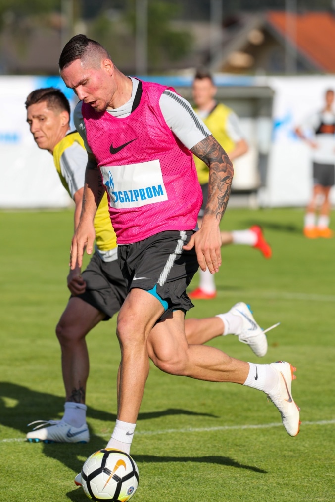 «Газпром» — тренировочные сборы в Австрии: 19 июня, вечерняя тренировка
