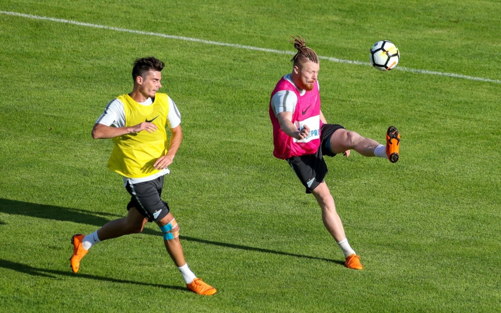 «Газпром» — тренировочные сборы в Австрии: 19 июня, вечерняя тренировка