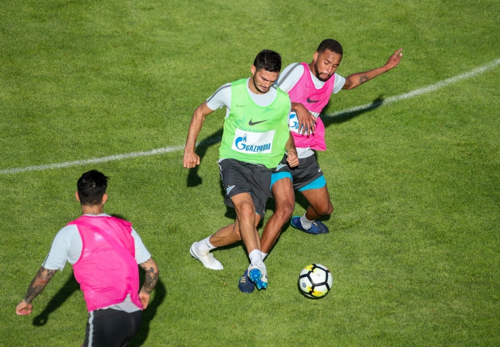 «Газпром» — тренировочные сборы в Австрии: 19 июня, вечерняя тренировка