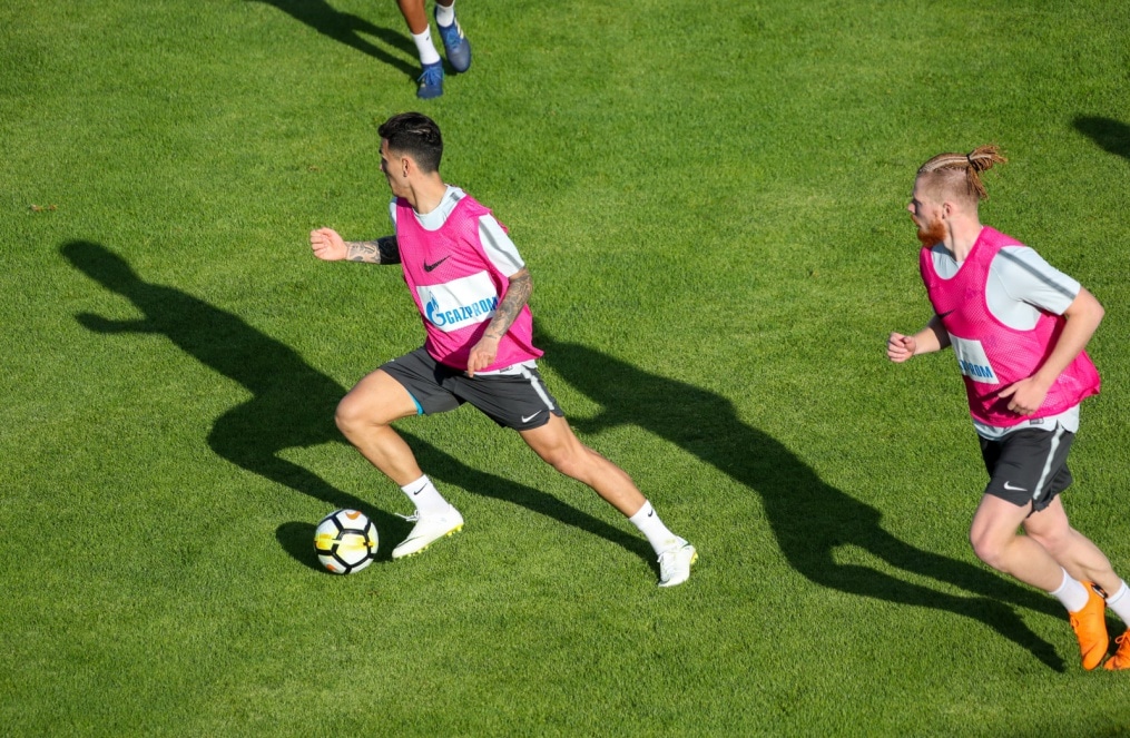 «Газпром» — тренировочные сборы в Австрии: 19 июня, вечерняя тренировка