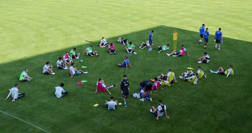«Газпром» — тренировочные сборы в Австрии: 19 июня, вечерняя тренировка