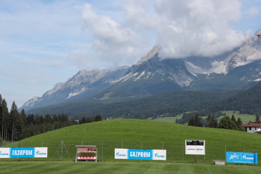 Вторые «Газпром» — тренировочные сборы в Австрии: 4 июля, утренняя тренировка