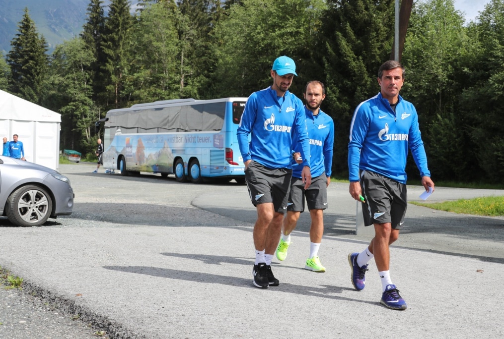 Вторые «Газпром» — тренировочные сборы в Австрии: 4 июля, утренняя тренировка