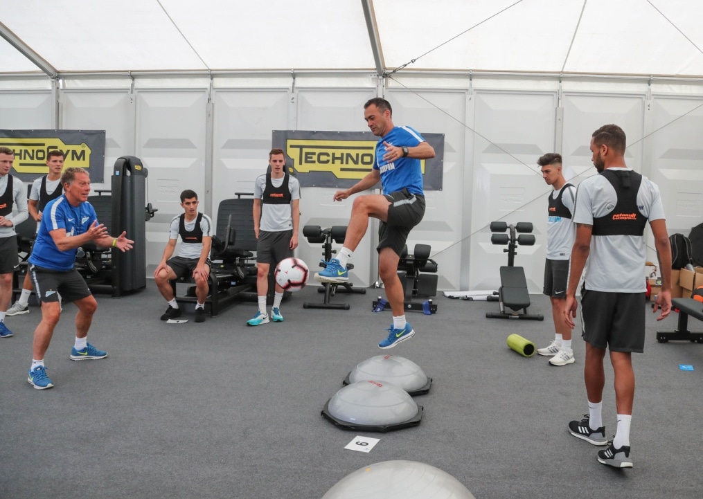 Вторые «Газпром» — тренировочные сборы в Австрии: 4 июля, утренняя тренировка